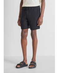Antony Morato Bermuda Regular Fit de suave algodón efecto Crinckle