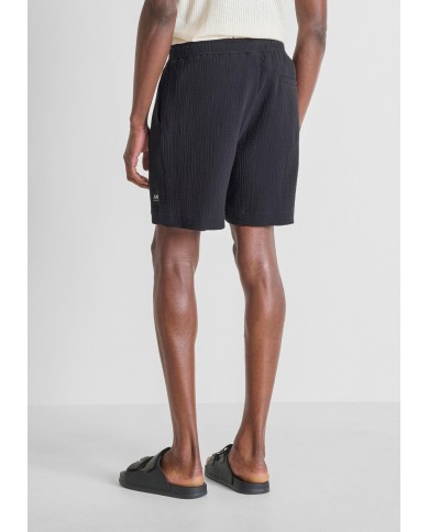 Antony Morato Bermuda Regular Fit de suave algodón efecto Crinckle
