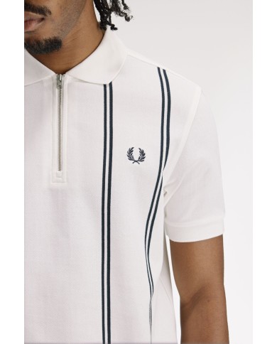 Fred Perry Polo Vertical Stripe Polo Shirt