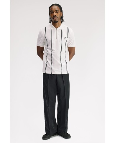 Fred Perry Polo Vertical Stripe Polo Shirt