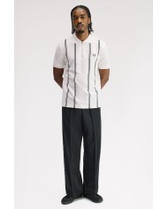 Fred Perry Polo Vertical Stripe Polo Shirt