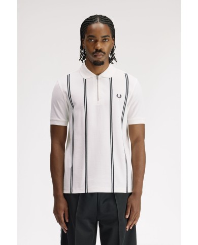 Fred Perry Polo Vertical Stripe Polo Shirt