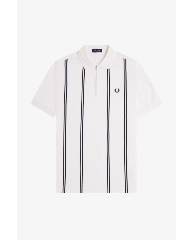 Fred Perry Polo Vertical Stripe Polo Shirt
