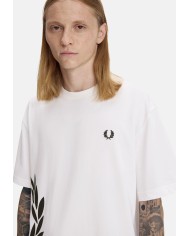 Fred Perry Camiseta Textured laurel Wreath T-Shirt