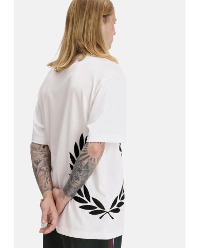 Fred Perry Camiseta Textured laurel Wreath T-Shirt