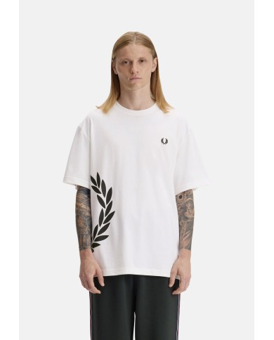 Fred Perry Camiseta Textured laurel Wreath T-Shirt