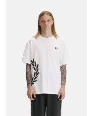 Fred Perry Camiseta Textured laurel Wreath T-Shirt