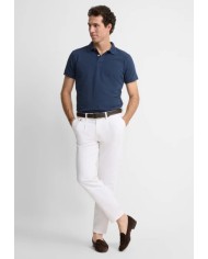 Silbon Polo Clásico liso azul marino