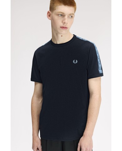 Fred Perry Camiseta Contrast Tape Ringer T-Shirt