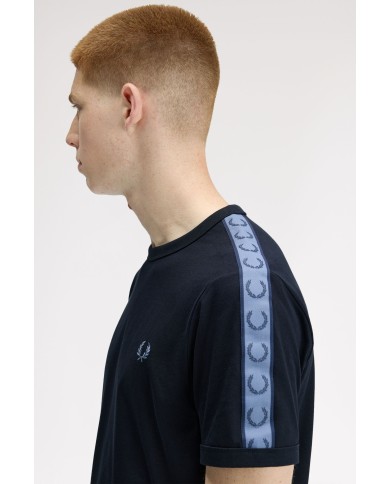 Fred Perry Camiseta Contrast Tape Ringer T-Shirt