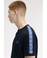 Fred Perry Camiseta Contrast Tape Ringer T-Shirt