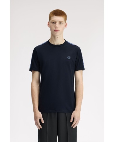 Fred Perry Camiseta Contrast Tape Ringer T-Shirt