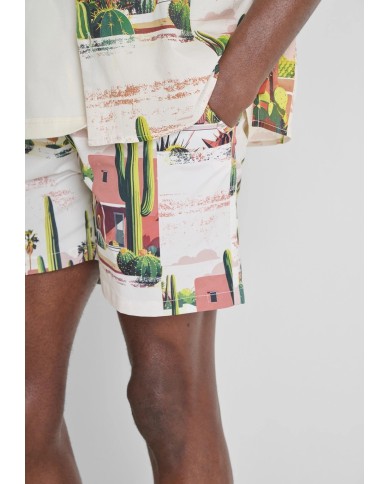 Antony Morato Bañador Regular Fit con estampado de Desierto
