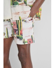 Antony Morato Bañador Regular Fit con estampado de Desierto