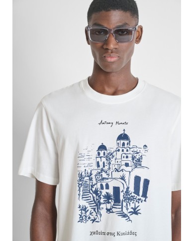 Antony Morato Camiseta Relaxed Fit con estampado Santorini