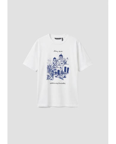 Antony Morato Camiseta Relaxed Fit con estampado Santorini