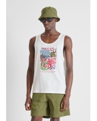 Antony Morato Camiseta sin mangas Regular fit con estampado Beachwear