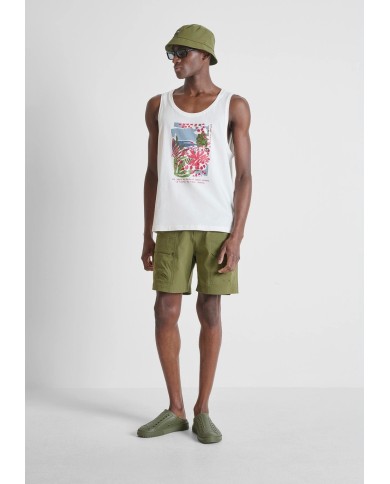 Antony Morato Camiseta sin mangas Regular fit con estampado Beachwear