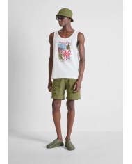 Antony Morato Camiseta sin mangas Regular fit con estampado Beachwear