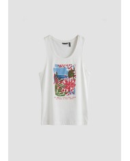 Antony Morato Camiseta sin mangas Regular fit con estampado Beachwear