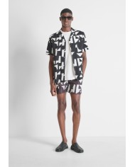 Antony Morato Bañador Regular Fit con estampado geométrico