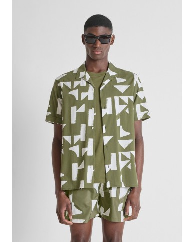 Antony Morato Regular Straight Fit «HONULULU» con estampado geométrico