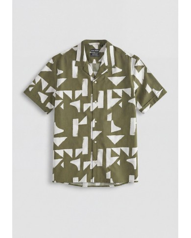 Antony Morato Regular Straight Fit «HONULULU» con estampado geométrico