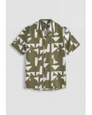 Antony Morato Regular Straight Fit «HONULULU» con estampado geométrico