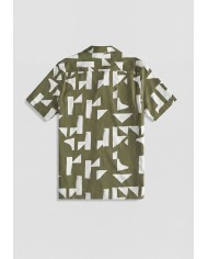 Antony Morato Regular Straight Fit «HONULULU» con estampado geométrico
