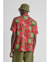 Antony Morato Camisa  Relaxed Straight Fit «HONULULU» con efecto moteado