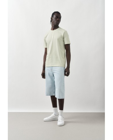 Hugo Boss Camiseta de punto de algodón con ilustración de logo bordado