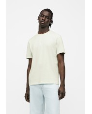 Hugo Boss Camiseta de punto de algodón con ilustración de logo bordado