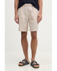Guess Bermudas Straight Leg Dobby Striped Short