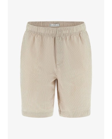 Guess Bermudas Straight Leg Dobby Striped Short