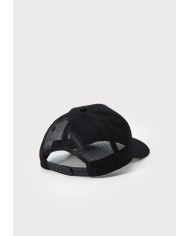 Hugo Boss Gorra de sarga de algodón con paneles de malla