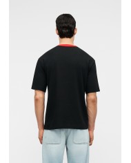 Hugo Boss Camiseta de algodón Dedril