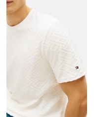 Tommy Hilfiger Camiseta AOP Flag Jacquard Tee