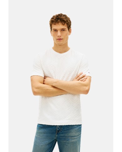 Tommy Hilfiger Camiseta AOP Flag Jacquard Tee