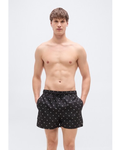 Calvin Klein Bañador Short Drawstring Covered Waistband