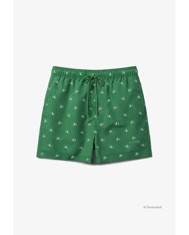 Calvin Klein Bañador Short Drawstring Covered Waistband