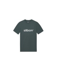 Silbon Camiseta Silbon flock verde oscuro
