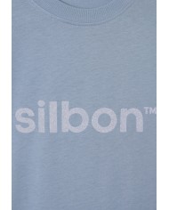 Silbon Camiseta Silbon flock azul indigo