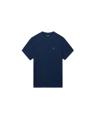 Silbon Camiseta raquetas lettering azul marino