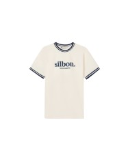 Silbon Camiseta good habists azul marino