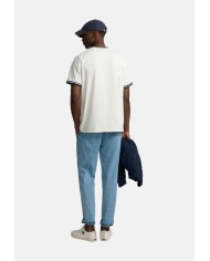 Silbon Camiseta good habists azul marino