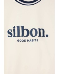 Silbon Camiseta good habists azul marino