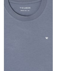 Silbon Camiseta luxury boat azul indigo