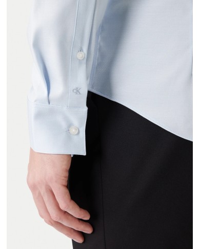 Calvin Klein Camisa Slim Str Collar SLD