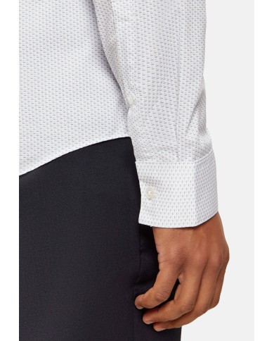 Calvin Klein Camisa Slim UNTK Kinetic STR Print
