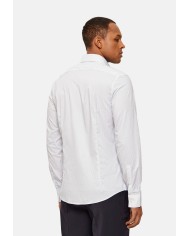 Calvin Klein Camisa Slim UNTK Kinetic STR Print